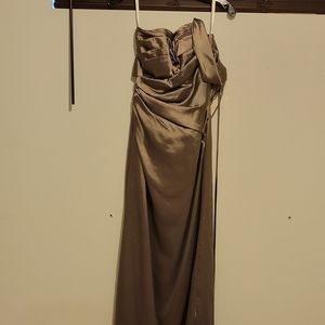 Bridemaids green fall dress